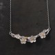 925 Silver Plum Blossom Protection Pendant 925 Silver Plum Blossom Protection Pendant