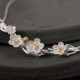 925 Silver Plum Blossom Protection Pendant 925 Silver Plum Blossom Protection Pendant