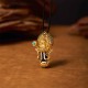 Tibetan Dzi Manjusri Bodhisattva Compassion Necklace Tibetan Dzi Manjusri Bodhisattva Compassion Necklace