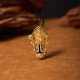 Tibetan Dzi Manjusri Bodhisattva Compassion Necklace Tibetan Dzi Manjusri Bodhisattva Compassion Necklace