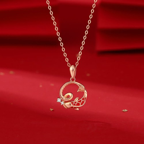 925 Silver Koi Fish Year of the Snake Necklace 925 Silver Koi Fish Year of the Snake Necklace