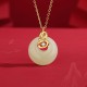 925 Silver Year of the Snake Blessing Necklace 925 Silver Year of the Snake Blessing Necklace