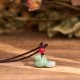 Zodiac Snake Natural Jade Luck Necklace Pendant Zodiac Snake Natural Jade Luck Necklace Pendant