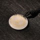 Swastika Lotus Crystal Obsidian Purification Necklace Pendant