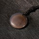 Swastika Lotus Crystal Obsidian Purification Necklace Pendant