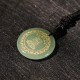 Swastika Lotus Crystal Obsidian Purification Necklace Pendant