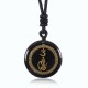 Swastika Vajra Crystal Purification Necklace