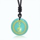Swastika Vajra Crystal Purification Necklace