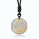Swastika Vajra Crystal Purification Necklace
