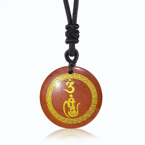 Swastika Vajra Crystal Purification Necklace