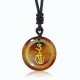 Swastika Vajra Crystal Purification Necklace