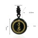 Swastika Vajra Protection Mantra Black Obsidian Pendant Swastika Vajra Protection Mantra Black Obsidian Pendant