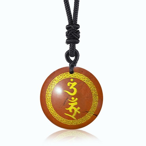 Swastika Vajra Protection Mantra Black Obsidian Pendant Swastika Vajra Protection Mantra Black Obsidian Pendant