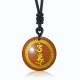 Swastika Vajra Protection Mantra Black Obsidian Pendant Swastika Vajra Protection Mantra Black Obsidian Pendant