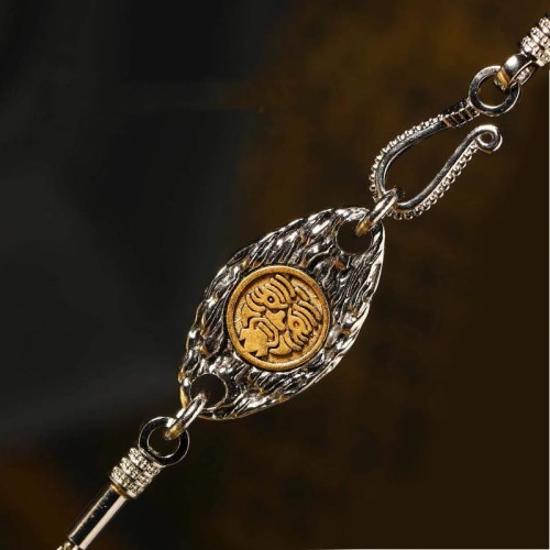 925 Silver Tibet Garuda Dzi Bead Protection Necklace 925 Silver Tibet Garuda Dzi Bead Protection Necklace