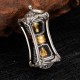 925 Silver Tibetan Zakiram Goddess of Wealth Necklace 925 Silver Tibetan Zakiram Goddess of Wealth Necklace