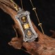 925 Silver Tibetan Zakiram Goddess of Wealth Necklace 925 Silver Tibetan Zakiram Goddess of Wealth Necklace