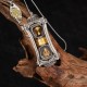 925 Silver Tibetan Zakiram Goddess of Wealth Necklace 925 Silver Tibetan Zakiram Goddess of Wealth Necklace