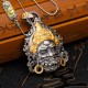 925 Silver Jambhala God of Wealth Protection Necklace