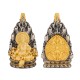 Tibet Yellow Jambhala God of Wealth Necklace