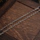 925 Silver Tibetan White Zakiram Blessing Necklace 925 Silver Tibetan White Zakiram Blessing Necklace
