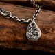 925 Silver Tibetan White Zakiram Blessing Necklace 925 Silver Tibetan White Zakiram Blessing Necklace