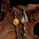 925 Silver Tibetan White Zakiram Blessing Necklace 925 Silver Tibetan White Zakiram Blessing Necklace