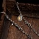 925 Silver Tibetan White Zakiram Blessing Necklace 925 Silver Tibetan White Zakiram Blessing Necklace