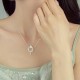 Hetian Jade Sterling Silver Pearl Necklace Pendant