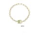 925 Silver Hetian Jade Butterfly Zircon Luck Necklace