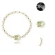925 Silver Hetian Jade Butterfly Zircon Luck Necklace