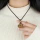 Tibet Green Sandalwood Om Mani Padme Hum Necklace