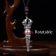 Tibetan Om Mani Padme Hum Wisdom Necklace