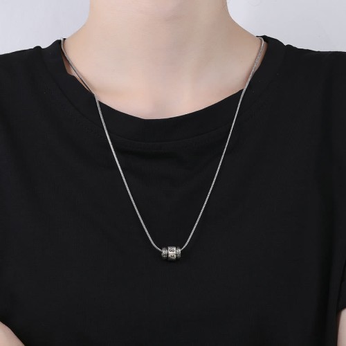 Tibetan Om Mani Padme Hum Rotatable Necklace Tibetan Om Mani Padme Hum Rotatable Necklace