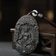 Zodiac Buddha Agarwood Peace Lotus Necklace Pendant Zodiac Buddha Agarwood Peace Lotus Necklace Pendant