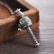 Tibetan Om Mani Padme Hum Prayer Wheel Lotus Necklace Tibetan Om Mani Padme Hum Prayer Wheel Lotus Necklace