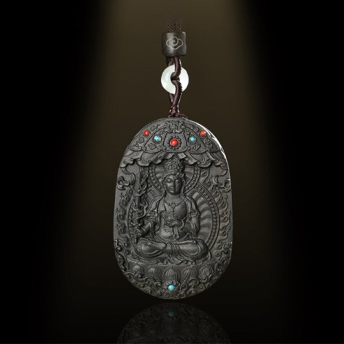 Zodiac Buddha Agarwood Peace Lotus Necklace Pendant Zodiac Buddha Agarwood Peace Lotus Necklace Pendant