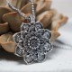 Tibetan Lotus Blessing Necklace