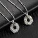 Tibetan Om Mani Padme Hum Peace Buckle Creativity Necklace