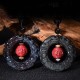 Feng Shui Rainbow Obsidian PiXiu Healing Necklace