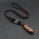 Tibet Om Mani Padme Hum Dzi Bead Wealth Necklace Tibet Om Mani Padme Hum Dzi Bead Wealth Necklace