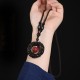 Feng Shui Rainbow Obsidian PiXiu Healing Necklace