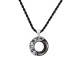 Zodiac Ice Obsidian Blessing Round Necklace Zodiac Ice Obsidian Blessing Round Necklace