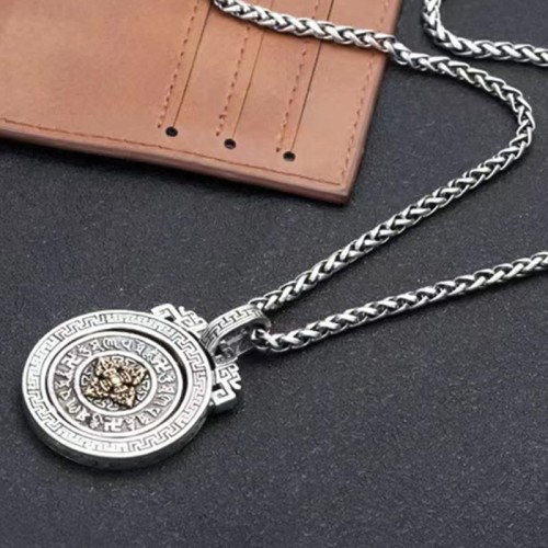 Tibetan Om Mani Padme Hum Dorje Vajra Necklace Tibetan Om Mani Padme Hum Dorje Vajra Necklace