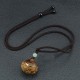 Tibet Green Sandalwood Om Mani Padme Hum Necklace