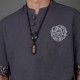 Tibet Om Mani Padme Hum Dzi Bead Wealth Necklace Tibet Om Mani Padme Hum Dzi Bead Wealth Necklace