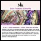 Feng Shui Rainbow Obsidian PiXiu Healing Necklace
