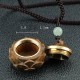 Tibet Green Sandalwood Om Mani Padme Hum Necklace