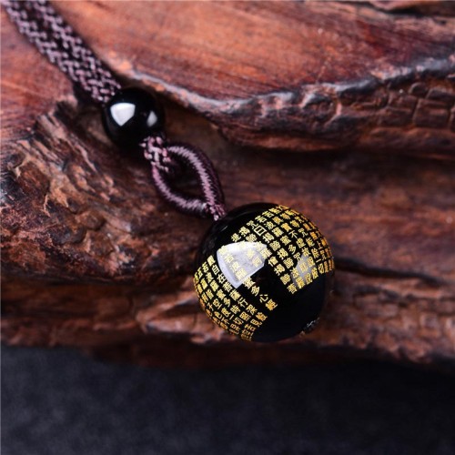 Tibetan Buddhism Ancient Heart Sutra Necklace