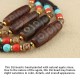 Tibetan Nine-Eye Dzi Bead Protection Necklace